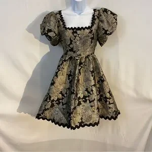 Sister Jane | Dresses | Sister Jane Spiral Jacquard Black Sister Jane | Dresses | Sister Jane Spiral Jacquard Black